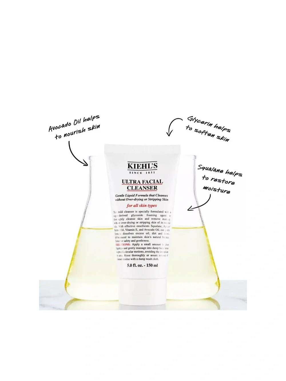 Kiehl's Ultra Facial Cleanser 2.5oz NEW